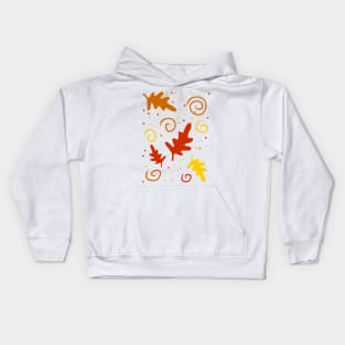 Autumn Leaves Kids Hoodie